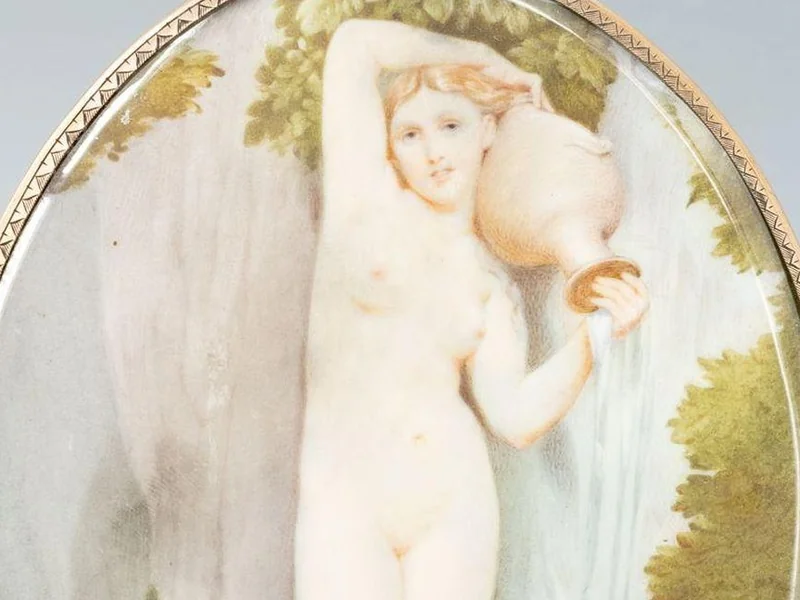 1792-Giuseppe Naudin - Alla cascata
